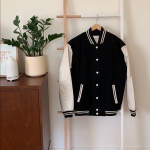 Forever 21 Wool Bomber Jacker